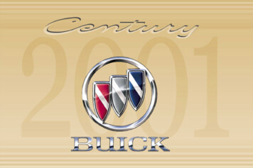2001 Buick Century Owners - Undergoing Maintenance