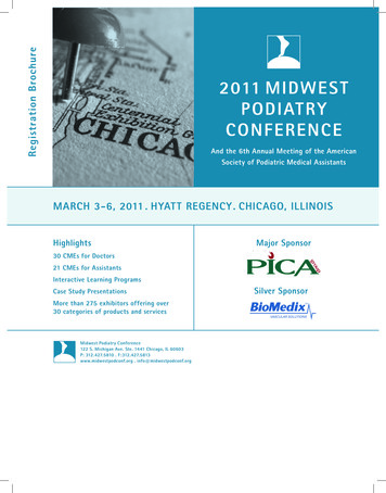 2011 MiDweSt PoDiatry ConFerence