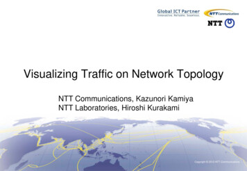 Visualizing Traffic On Network Topology