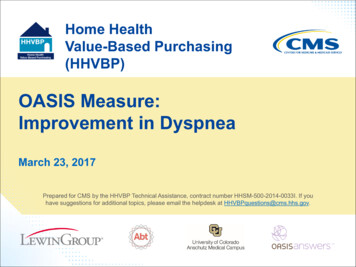 OASIS Measure: Improvement In Dyspnea