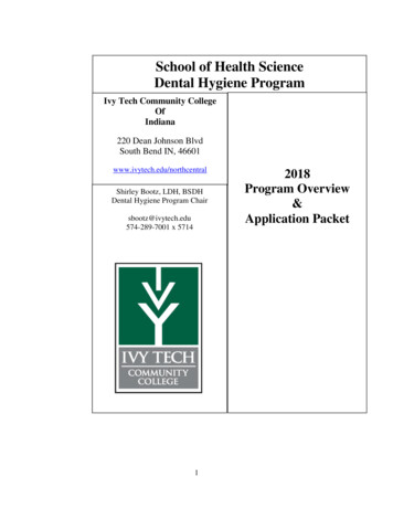 School Of Health Science Dental Hygiene Program