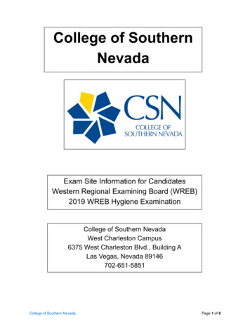 College Of Southern Nevada - Wreb 