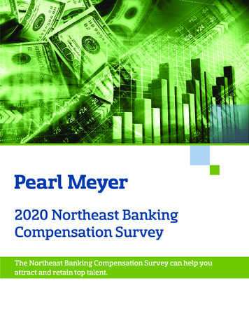 2020 Northeast Banking Compensation Survey