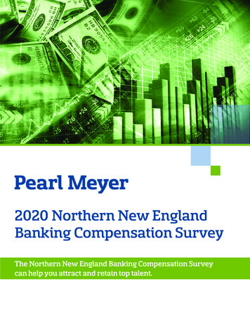 2020 Northern New England Banking Compensation Survey