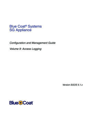 Blue Coat Systems SG Appliance