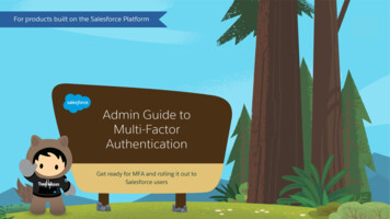 Admin Guide To Multi-Factor Authentication