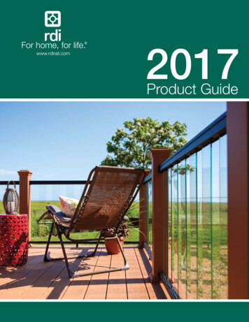 51011736 - 2017 Product Guide (With TFM) - 03-17