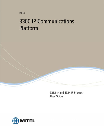MITEL 3300 IP Communications Platform