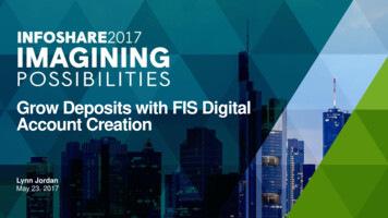 Grow Deposits With FIS Digital Account Creation