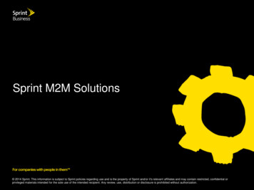Sprint M2M Solutions - AB&R