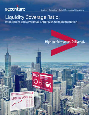 Liquidity Coverage Ratio - Accenture
