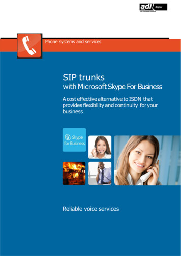 ADI Digital SIP And Skype For Business Solutions