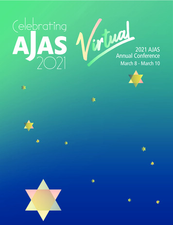 2021 AJAS Annual Conference