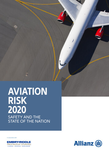 Allianz Aviation Risk 2020 Report - Insurance And Asset .
