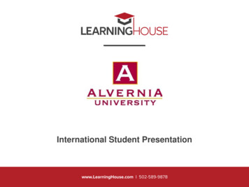 International Student Presentation - Academix