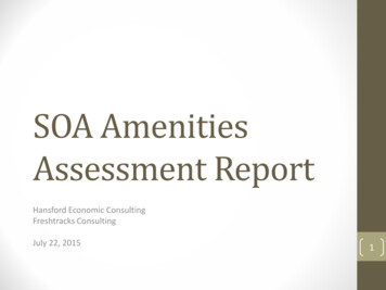 SOA Amenities Assessment Report - WordPress 