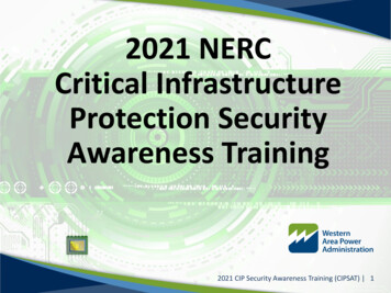 WAPA NERC CIP Security Awareness Training