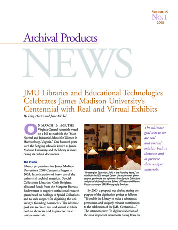 JMU Libraries And EducationalTechnologies