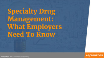 Specialty Drug Management: What Employers Need To Know