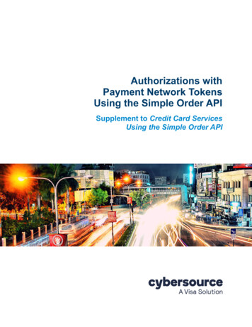 Title Page Authorizations With - CyberSource