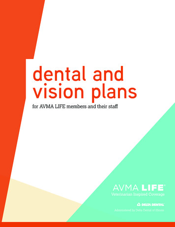 Dental And Vision Plans - AVMA LIFE