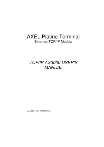 AXEL Platine Terminal