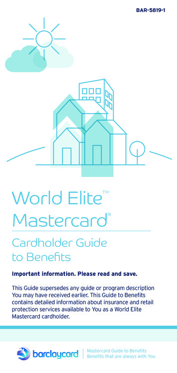 World EliteTM Mastercard - Barclaycardus 
