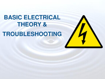 BASIC ELECTRICAL THEORY & TROUBLESHOOTING