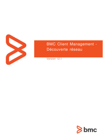 BMC Client Management - Découverte Réseau