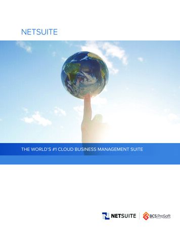 NETSUITE - BCS ProSoft