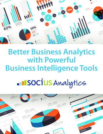 Better Business Analytics With Powerful Business .