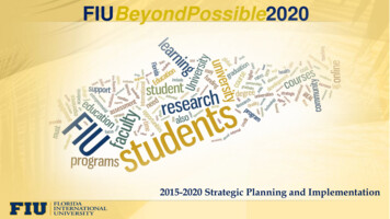 FIUBeyondPossible2020 - Florida International University