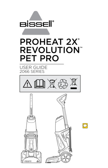 PROHEAT 2X REVOLUTION PET PRO - Manuals.plus