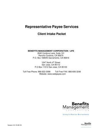 Representative Payee Services