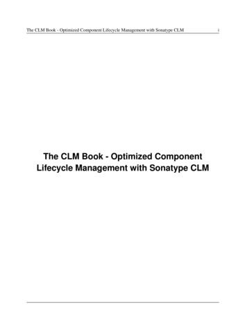 The CLM Book - Optimized Component Lifecycle 