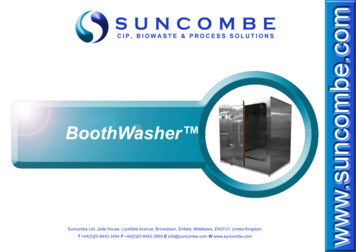 BoothWasher - Suncombe