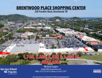 1,768, 2,680, 6,030 & 1,600 SF AVAILABLE