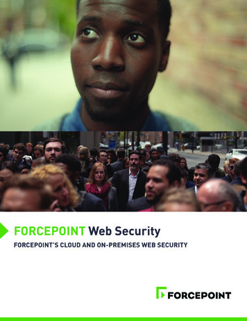 FORCEPOINT Web Security