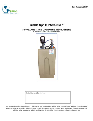Bubble Up Jr Interactive - Represcott 