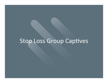 Stop%Loss%Group%Cap-ves - Delaware Captive Insurance .