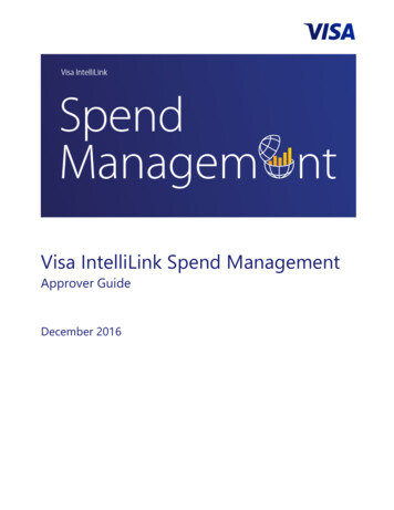 Visa IntelliLink Spend Management - Washcoll.edu