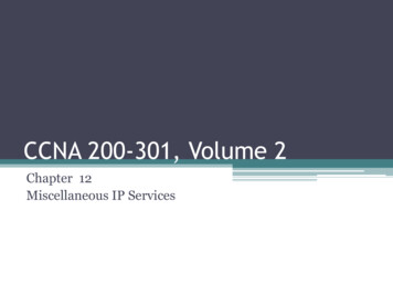 CCNA 200-301, Volume 2