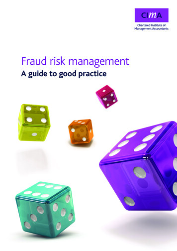 Fraud Risk Management - CIMA