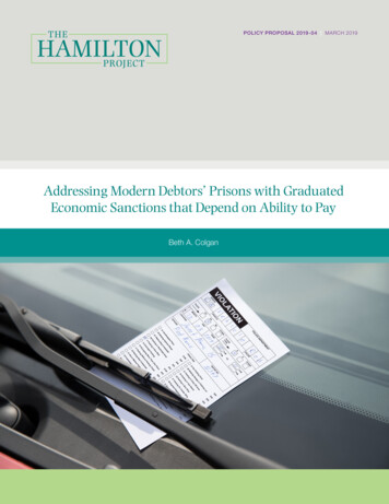 Addressing Modern Debtors’ Prisons With Graduated 