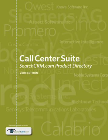 SearchCRM ProductDirectory Kunnect