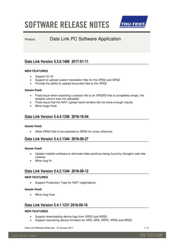 Data Link PC Software Application