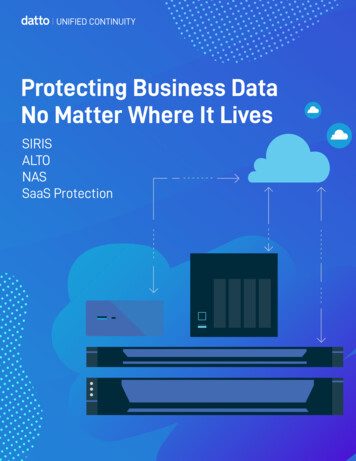 Protecting Business Data No Matter Where It Lives