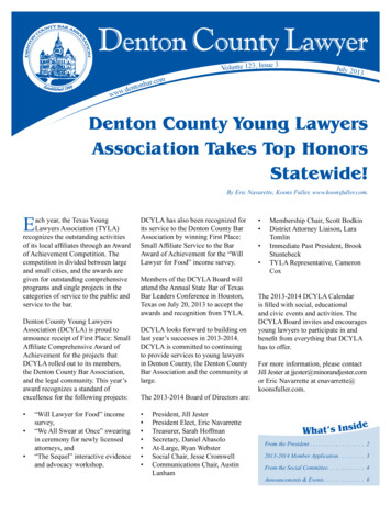 Denton County Young Lawyers Association Takes Top 