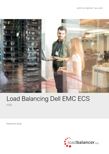Load Balancing Dell EMC ECS