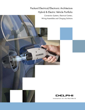 Delphi Hybrid Electric Vehicle Connection Systems - Mouser